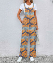 Women's Jumpsuit - Hibiscus Vintage Floral Best Gift For Women - Gifts She'll Love A7 | Africazone