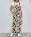 Women's Jumpsuit - Retro Leaves And Branches Best Gift For Women - Gifts She'll Love A7 | Africazone