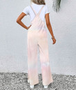 Women's Jumpsuit - Pastel Feather Rainbow Best Gift For Women - Gifts She'll Love A7