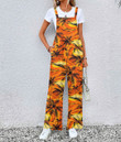 Women's Jumpsuit - Palm Trees With With Yellow Highlights Best Gift For Women - Gifts She'll Love A7 | Africazone