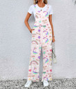 Women's Jumpsuit - Hello Unicorn Best Gift For Women - Gifts She'll Love A7 | Africazone