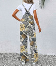 Women's Jumpsuit - Pineapples Hibiscus And Frangipani Flowers Best Gift For Women - Gifts She'll Love A7