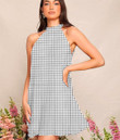 Women's Halter Dress - Houndstooth Pattern Style Best Gift For Women - Gifts She'll Love A7
