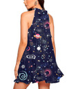 Women's Halter Dress - Space Galaxy Best Gift For Women - Gifts She'll Love A7