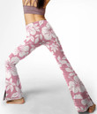 Women's Flare Yoga Pants - Hibiscus Pattern For Vintage Aloha Best Gift For Women - Gifts She'll Love A7