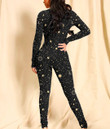 Women's Plunging Neck Jumpsuit - Alluring Wiccan Art Best Gift For Women - Gifts She'll Love A7