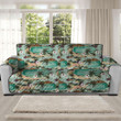 Sofa Protector - Bright Summer Hawaii Seamless Island Sofa Protector Handcrafted to the Highest Quality Standards A7