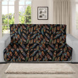 Sofa Protector - Color Feathers Tribal Style Sofa Protector Handcrafted to the Highest Quality Standards A7