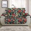Sofa Protector - Exotic Tropical Flowers Artwork Sofa Protector Handcrafted to the Highest Quality Standards A7