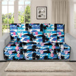 Sofa Protector - Hawaiian Aloha With Ocean Sofa Protector Handcrafted to the Highest Quality Standards A7