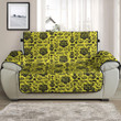 Sofa Protector - Summer Seamless Pattern With Pineapples Sofa Protector Handcrafted to the Highest Quality Standards A7