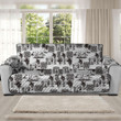 Sofa Protector - Hawaiian Vacation Pattern Sofa Protector Handcrafted to the Highest Quality Standards A7