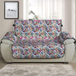 Sofa Protector - Majestic Multicolor Small Flowers Sofa Protector Handcrafted to the Highest Quality Standards A7