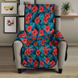Sofa Protector - Tropical Flowers With Palm Leaves Sofa Protector Handcrafted to the Highest Quality Standards A7