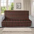 Sofa Protector - Stewart Black Tartan Sofa Protector Handcrafted to the Highest Quality Standards A7