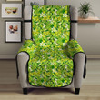 Sofa Protector - Green And Yellow Hibiscus Sofa Protector Handcrafted to the Highest Quality Standards A7