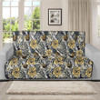 Sofa Protector - Pineapples Hibiscus And Frangipani Flowers Sofa Protector Handcrafted to the Highest Quality Standards A7