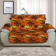 Sofa Protector - Palm Trees With With Yellow Highlights Sofa Protector Handcrafted to the Highest Quality Standards A7