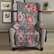 Sofa Protector - Pink Hibiscus Flower With Hawaiian Tribal Sofa Protector Handcrafted to the Highest Quality Standards A7