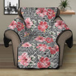 Sofa Protector - Pink Hibiscus Flower With Hawaiian Tribal Sofa Protector Handcrafted to the Highest Quality Standards A7 | Africazone