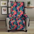 Sofa Protector - Tropical Plants And Hibiscus Flowers Sofa Protector Handcrafted to the Highest Quality Standards A7