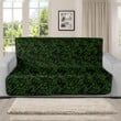 Sofa Protector - Vintage Floral Simple and Delicate Green Sofa Protector Handcrafted to the Highest Quality Standards A7