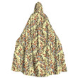 Cloak - Pretty Autumn Leaves Unisex Microfiber Hooded Cloak A7 | Africazone