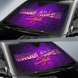 Saudi Arabia Auto Sun Shades - Saudi Arabia Car Auto Sun Shades Retro Neon 80s Style A7
