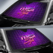 Yemen Auto Sun Shades - Yemen Car Auto Sun Shades Retro Neon 80s Style A7