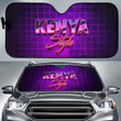 Kenya Auto Sun Shades - Kenya Car Auto Sun Shades Retro Neon 80s Style A7 | 1sttheworld