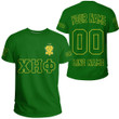 Getteestore T-shirt - (Custom) Chi Eta Phi Sorority (Green) Letters A31