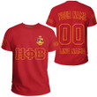 Getteestore T-shirt - (Custom) Eta Phi Beta Sorority (Red1) Letters A31