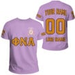 Getteestore T-shirt - (Custom) Phi Nu Alpha Military Sorority (Purple) Letters A31