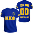 Getteestore T-shirt - (Custom) KKPsi Band Fraternity (Blue) Letters A31