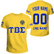 Getteestore T-shirt - (Custom) Tau Beta Sigma Band Sorority (Yellow) Letters A31