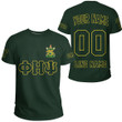 Getteestore T-shirt - (Custom) Phi Eta Psi Fraternity (Green) Letters A31