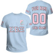 Getteestore T-shirt - (Custom) Sigma Beta Xi Sorority (Blue) Letters A31