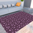 Floor Mat - Beautiful Butterflies Pink Version Foldable Rectangular Thickened Floor Mat A7