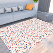 Floor Mat - Colorful Dot Fashion for Women Foldable Rectangular Thickened Floor Mat A7