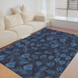 Floor Mat - Abstract Seamless Tropical Pattern Foldable Rectangular Thickened Floor Mat A7 | Africazone