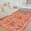 Floor Mat - Gorgeous Floral Liberty Fashion Foldable Rectangular Thickened Floor Mat A7 | Africazone