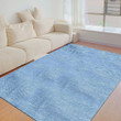 Floor Mat - Retro Jeans Pattern Foldable Rectangular Thickened Floor Mat A7 | Africazone
