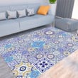 Floor Mat - Moroccan Mega Gorgeous seamless Foldable Rectangular Thickened Floor Mat A7