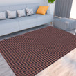 Floor Mat - Houndstooth Leather Fashion Style Never Out Of Date Foldable Rectangular Thickened Floor Mat A7
