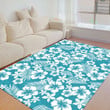 Floor Mat - Hibiscus Hawaii Seamless Pattern Foldable Rectangular Thickened Floor Mat A7 | Africazone