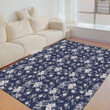 Floor Mat - Small Flowers Best Style Foldable Rectangular Thickened Floor Mat A7 | Africazone