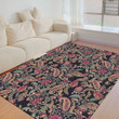 Floor Mat - Majestic Paisley Foldable Rectangular Thickened Floor Mat A7 | Africazone