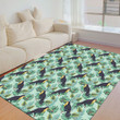 Floor Mat - Rainbow Toucan Tropical Foldable Rectangular Thickened Floor Mat A7 | Africazone