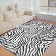 Floor Mat - Zebra Skin Foldable Rectangular Thickened Floor Mat A7 | Africazone