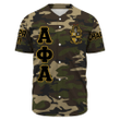 Alpha Phi Alpha Camouflage Baseball Jerseys | Africazone.store